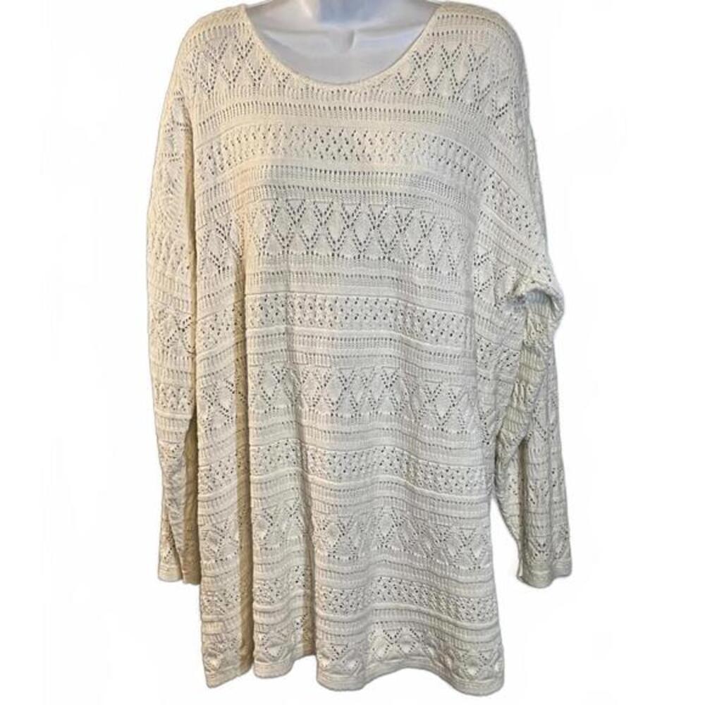Cottagecore Tapestry Brand Intricate Knit Sweater Dress.